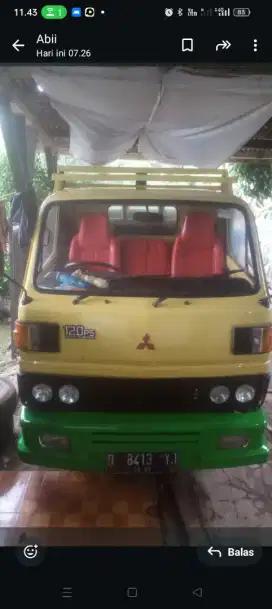 Mobil angkle double Mitsubishi