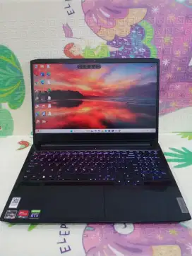Laptop Gaming Lenovo 82k2 ryzen 5 vga RtX 3050 4gb ram 8 ssd 512