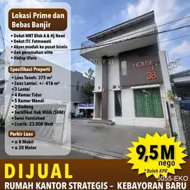 Dijual Gedung Strategis Cocok Untuk Kantor Atau Kos Di Cipete