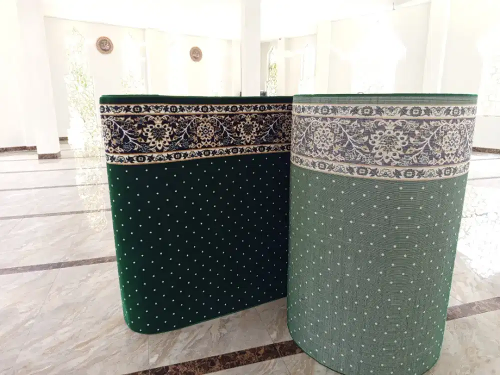 Ambal Sajadah Karpet Masjid Termurah. Tersedia Lokal maupun Impor