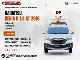 DAIHATSU XENIA 1.3 R CUSTOM 2018 MATIC ORIGINAL  LOW KM  ISTIMEWA