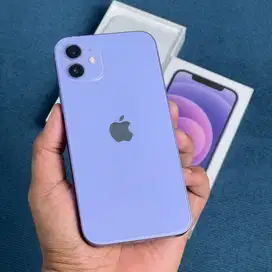 iPhone 12 128gb Purple iBox BH 100% Istimewa