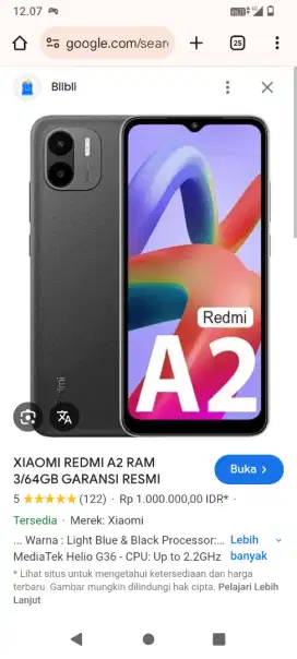 Dijual cepat redmi A2