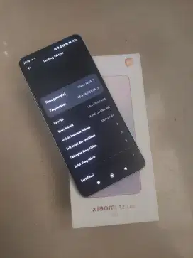 Xiaomi mi 12 lite 5G ram 8+4/256gb fullset