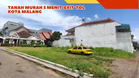 Tanah Luas Dekat Exit Tol Malang Lokasi Strategis
