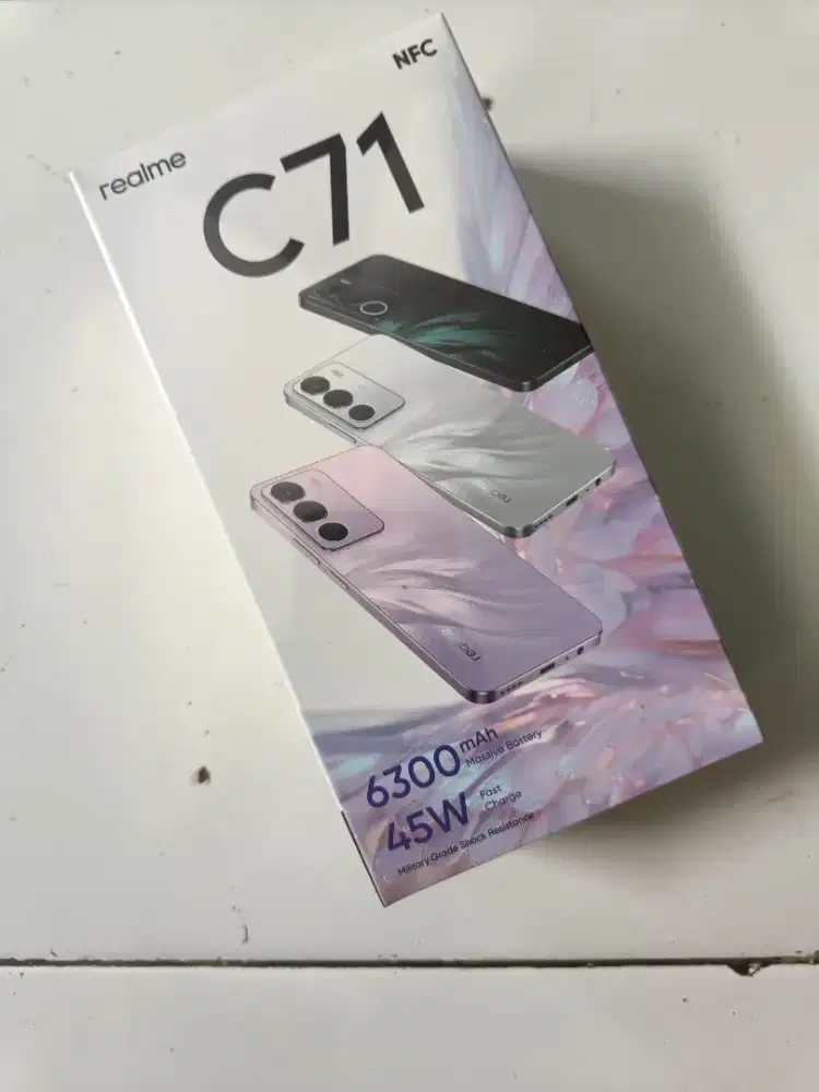 Realme C71 4+4/128GB Segelbox New Resmi