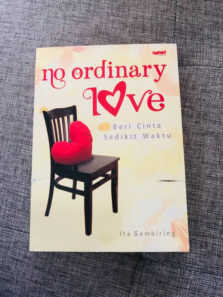 CUMA 10.000!!- NOVEL ITA SEMBIRING - NO ORDINARY LOVE - PRELOVED