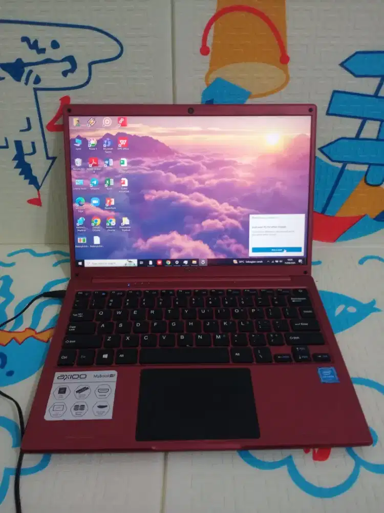 Laptop murah Axioo mybook 14f ram 4 ssd 256