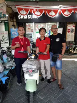 Jual sepeda listrik yadea minio bisa kredit tanpa dp bebas bunga