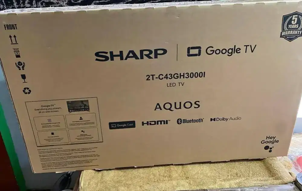 Tv sharp 43 google tv baru
