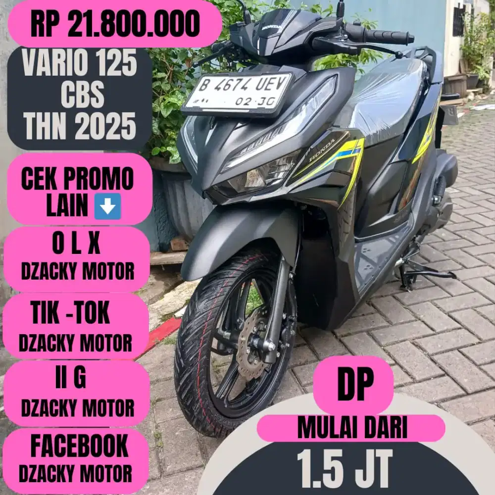 ALL NEW VARIO 125 CBS THN 2025