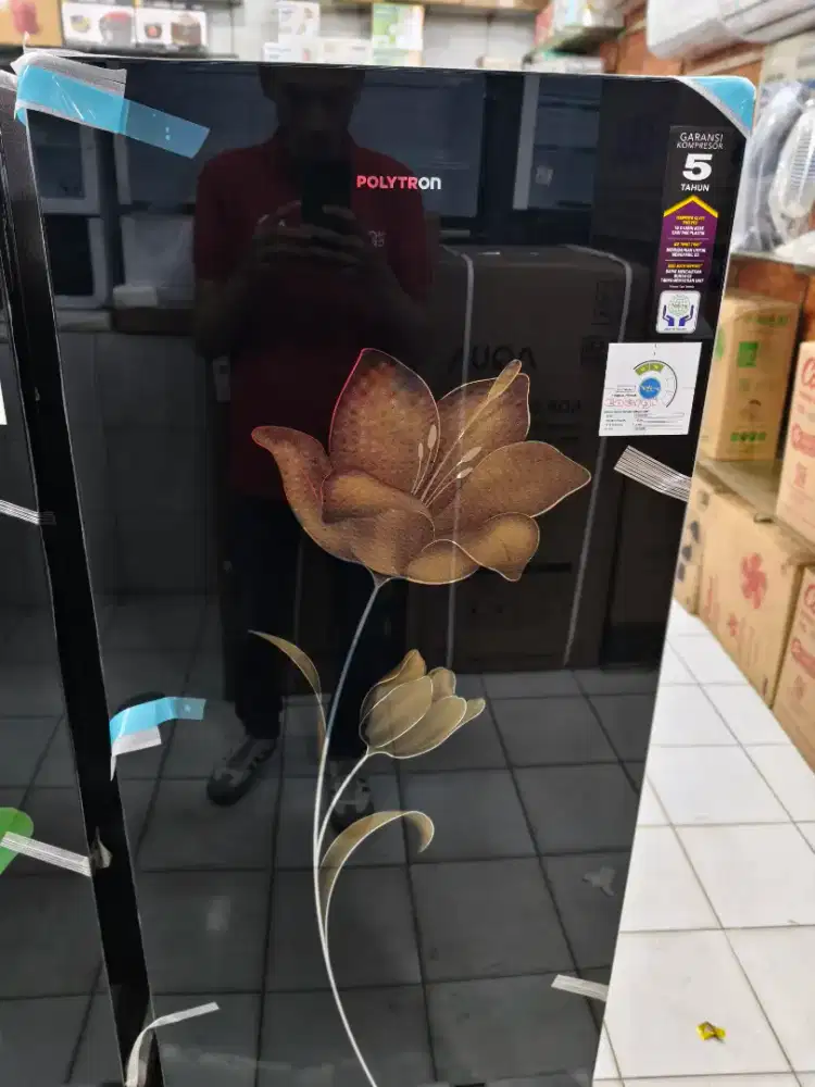 KULKAS POLYTRON cicilan ringan tanpa kartu kredit