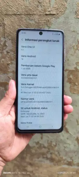 Samsung galaxy A52S Ram 8/256gb sein NFC fulset LCD gantian