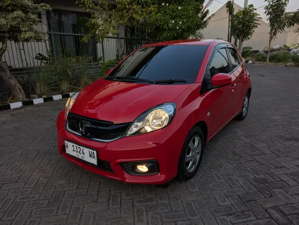 Honda Brio E MT 2018 Merah