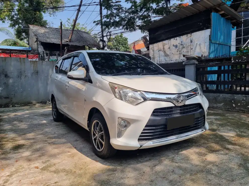 Toyota Calya G Automatic 2017 Putih Nama Sendiri