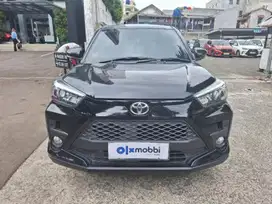 KM Rendah Toyota Raize  1.0 G One Tone Bensin-MT 2021 Hitam