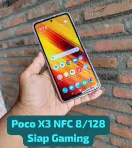 Poco X3 NFC 8/128 Blue Resmi Indonesia