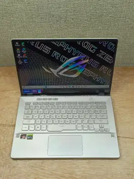 ROG Zephyrus G14 RTX 3060 Ran 16 GB Ssd 1 TB Siap pakai