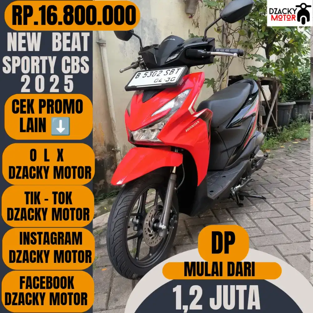 BEAT SPORTY CBS 2025 SECOND LIKE NEW