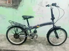 Sepeda lipat 20 singel sped