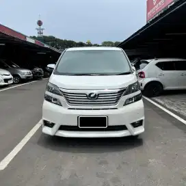 ‼️DP 5 JT‼️TOYOTA VELLFIRE Z AUDIOLESS MOBIL TERAWAT DAN SIAP PAKAI.