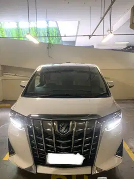 Alphard 2.5 G AT 2021  White Putih 2022 Alphard 2020 Jual Cepet BU
