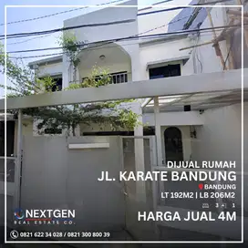 Dijual Rumah 2 lantai Jl Karate Kecamatan Suka Miskin Bandung