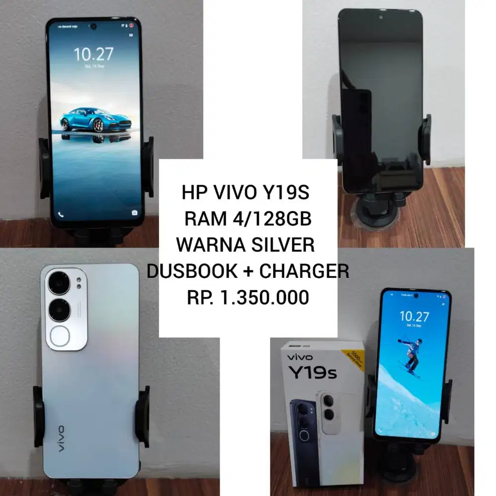 Vivo Y19s 4/128GB – Stylish, Tangguh, dan Baterai Gede!