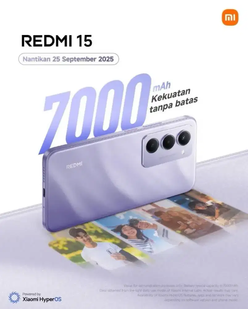 New Redmi 15 ram 18gb garansi resmi