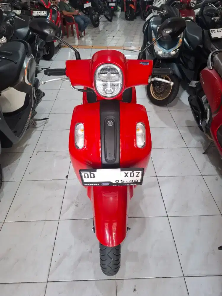 Yamaha Fazzio 125cc 2025 merah pake kunci