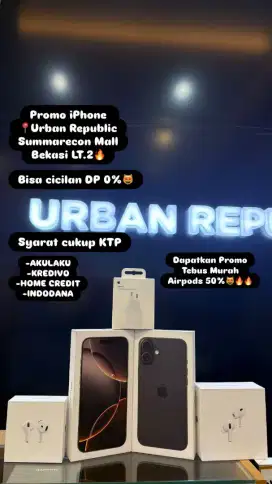 Jual iPhone 16 pro max promo cicilan 0% cukup dengan KTP