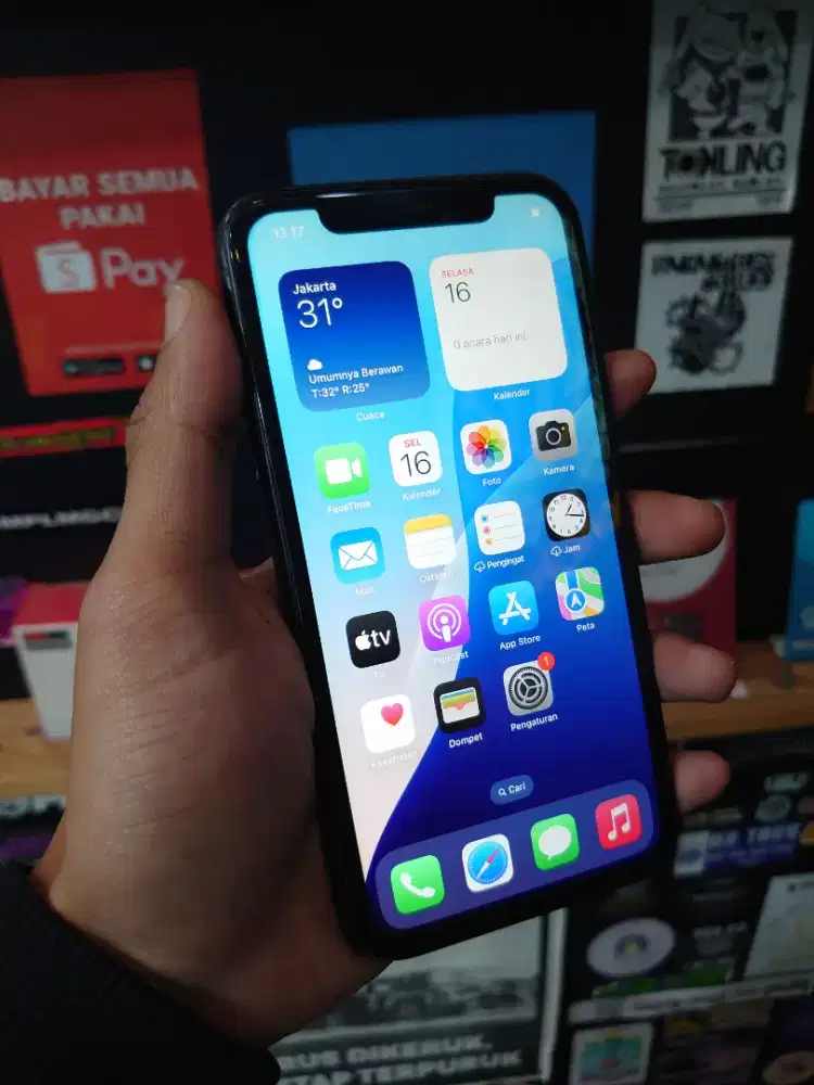 Iphone xr 64gb black second ibox