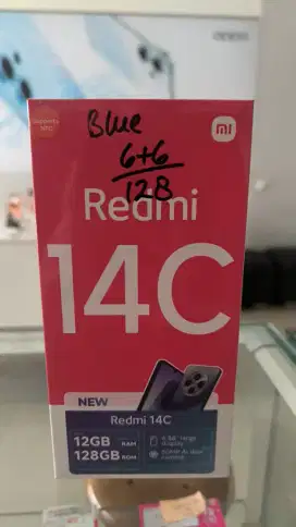 Redmi 14c 6/128 Baru.
