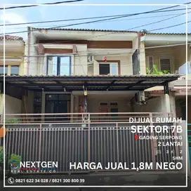 Dijual Rumah Sektor 7B Gading serpong