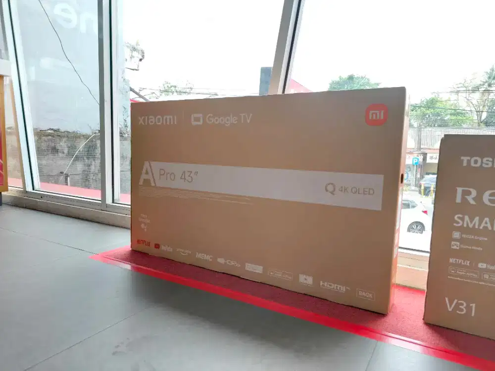 (1609) XIAOMI GOOGLE TV A PRO 43 INC QLED 4K