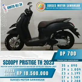HONDA SCOOPY PRISTIGE TH 2023 JUAL CASH ATAU KREDIT,TUKAR TAMBAH