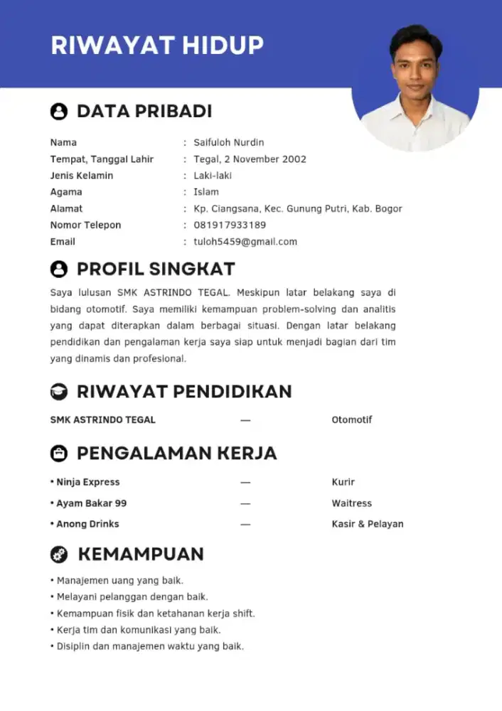mencari pekerjaan