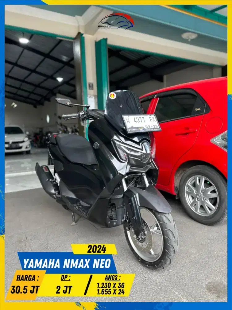 YAMAHA NMAX NEO 2024 PLAT W GASS POLL LURR HIKMAH MOTOR KEPUH MALANG