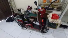 SEPEDA LISTRIK MURAI / SELIS MERAH