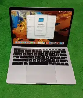 Apple MacBook Pro 2019 Intel i7 16/256 Silver Touchbar Mulus Murah