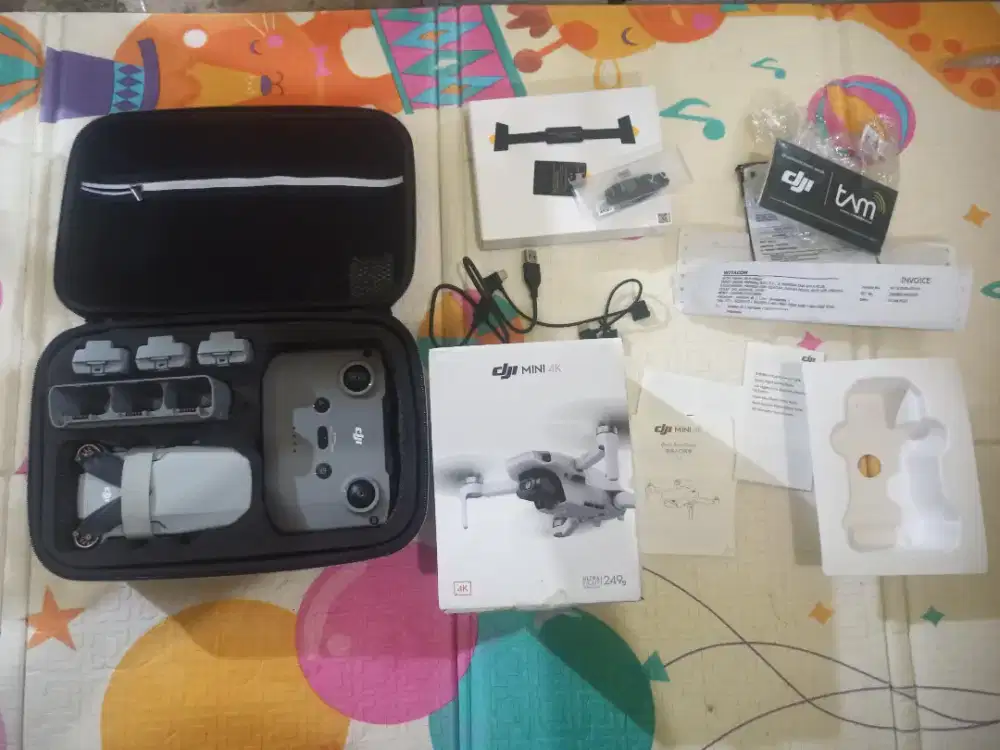 Di Jual Drone DJI Mini 4K Fly More Combo ( Garansi TAM )