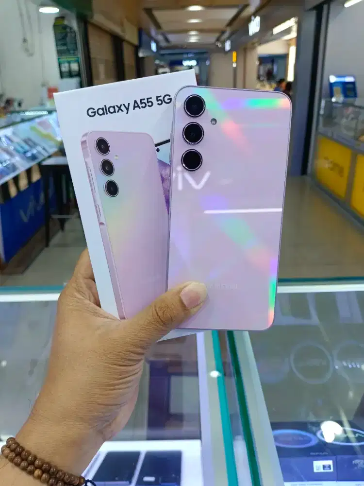 Samsung Galaxy A55 5G 12/256 Lilac Super Duper Like New 100% Ori SEIN