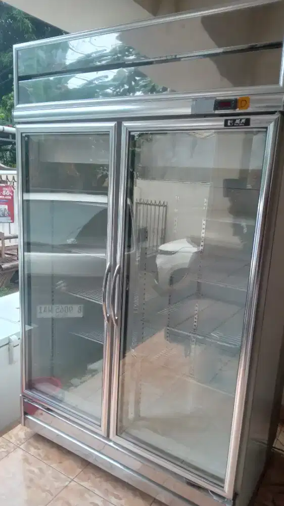 showcase 2 pintu 1000L