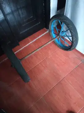 Set roda gerobak ukuran 17