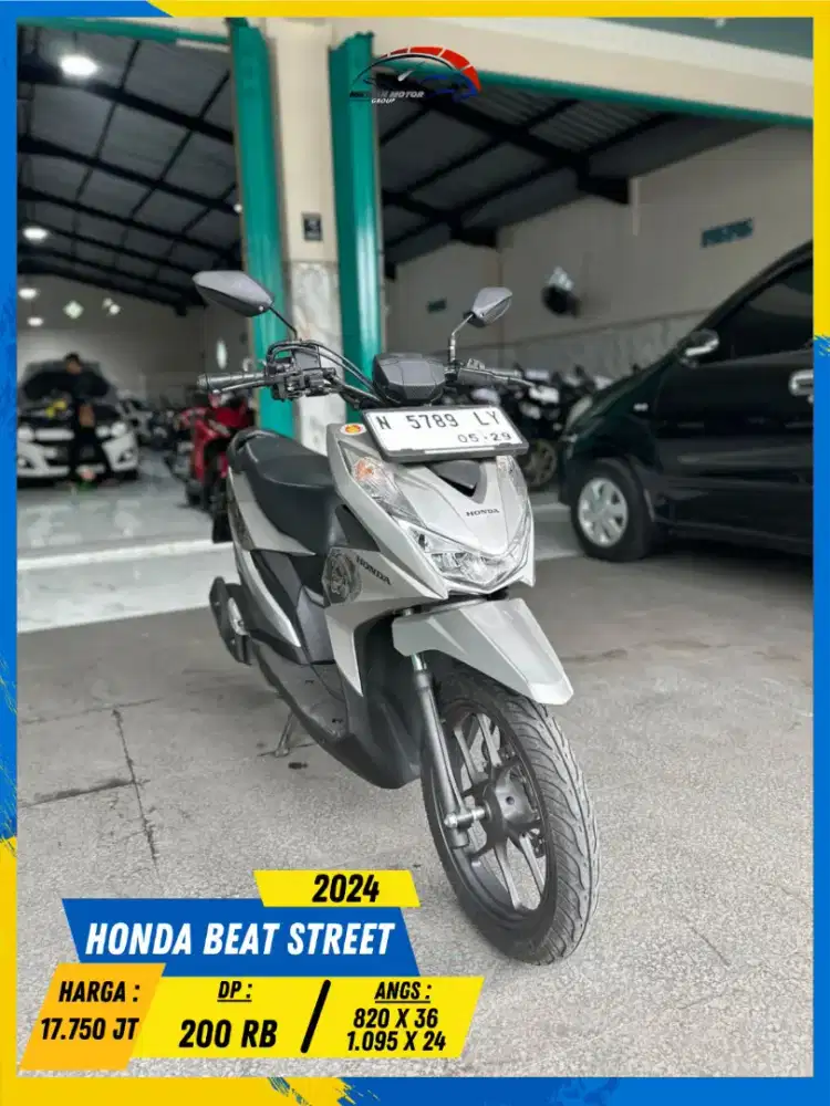 HONDA BEAT STREET 2024 BARANG ISTIMEWA HIKMAH MOTOR KEPUH MALANG