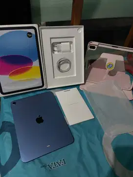 NEGOIN iPad Gen 11 Blue 128gb Wifi Only iBox PA/A Garansi ON