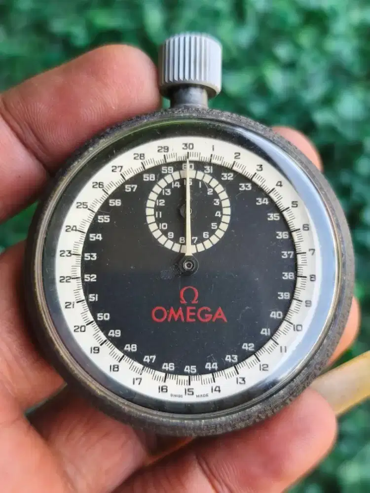 Jam Omega Mechanical Stopwatch