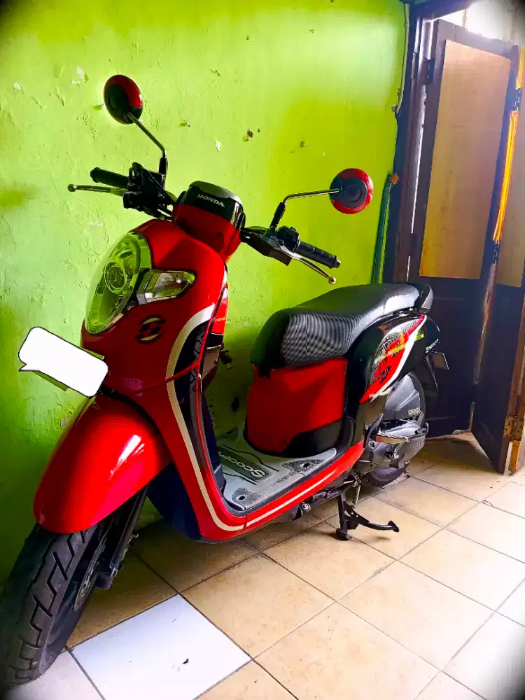 Scoopy 2019 CBS / ISS Plat AD istimewa