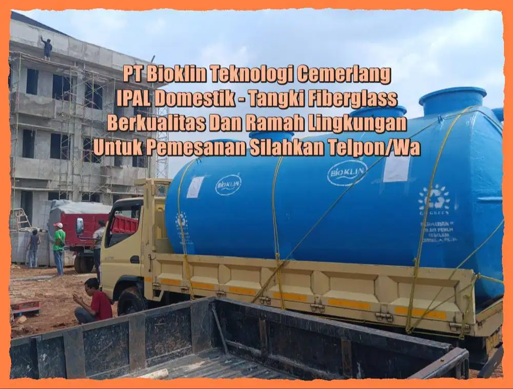 STP Biotech/IPAL Restoran/IPAL Medis/IPAL Industri/IPAL Komunal/IPAL D