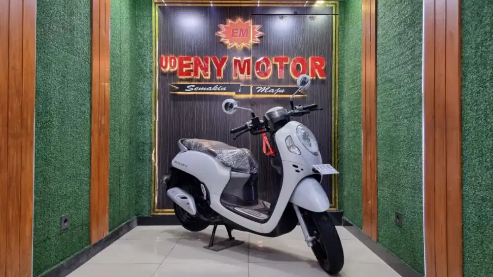 ENY MOTOR - CUS ORDER! HONDA ALL NEW SCOOPY PRESTIGE 2023 WHITE